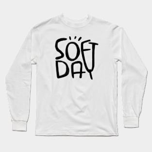 Irish Phrase, Soft Day Long Sleeve T-Shirt